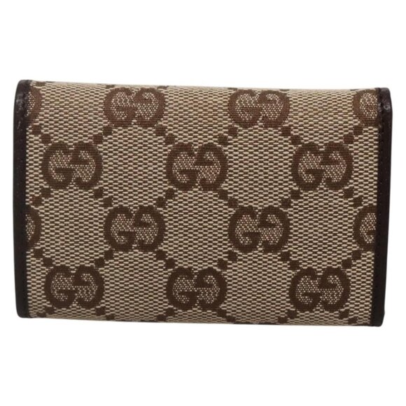 GUCCI GG Canvas Key Case Beige 127048 1147 Auth 142039V - shop